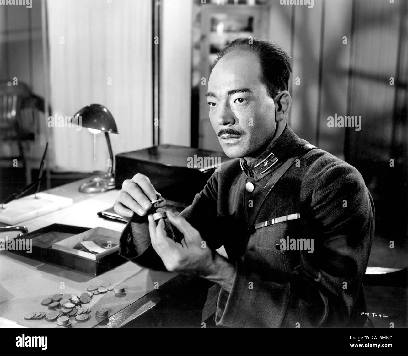 Leonard Strong, on-set of the Film, 'First Yank into Tokyo', RKO Radio Pictures, 1945 Stock Photo