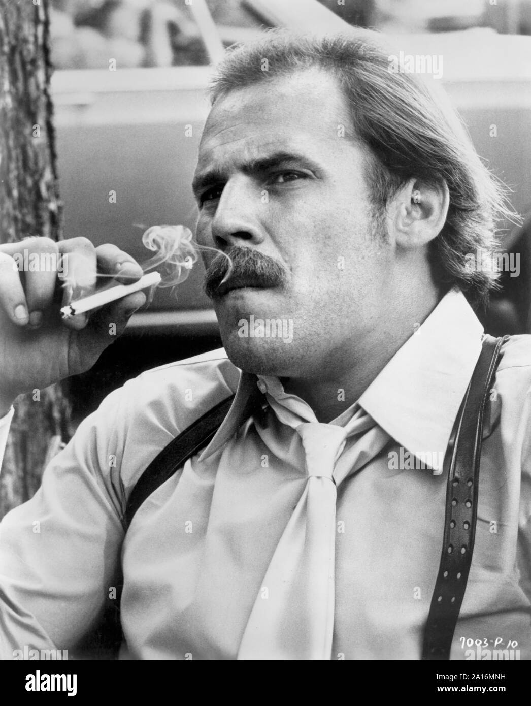 Don Stroud, on-set of the Film, 'Bloody Mama', American International Pictures, 1970 Stock Photo