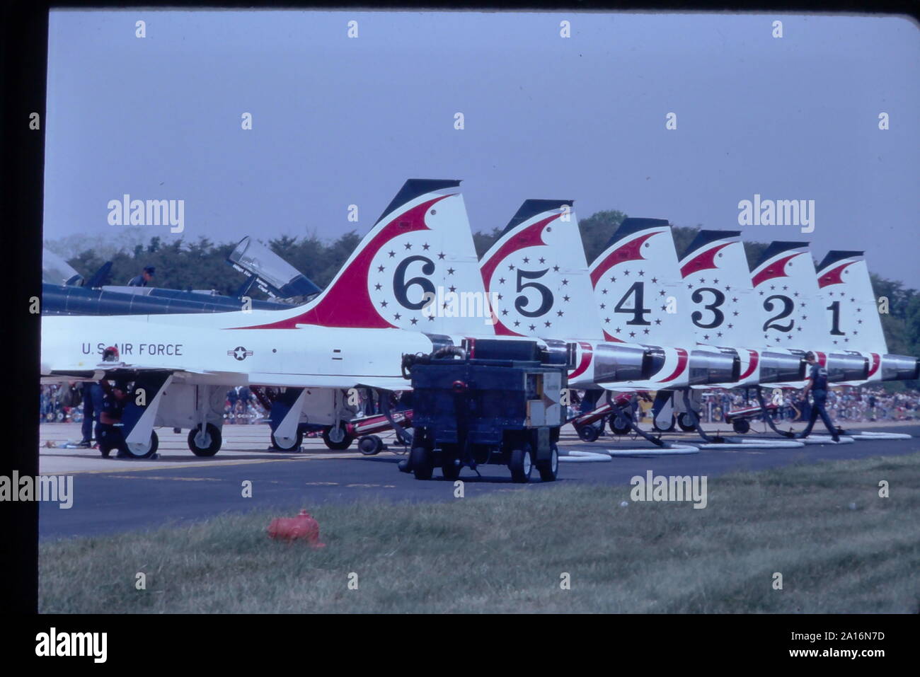 USAF Flight Demonstration team at Andrews Air Force base in Washington