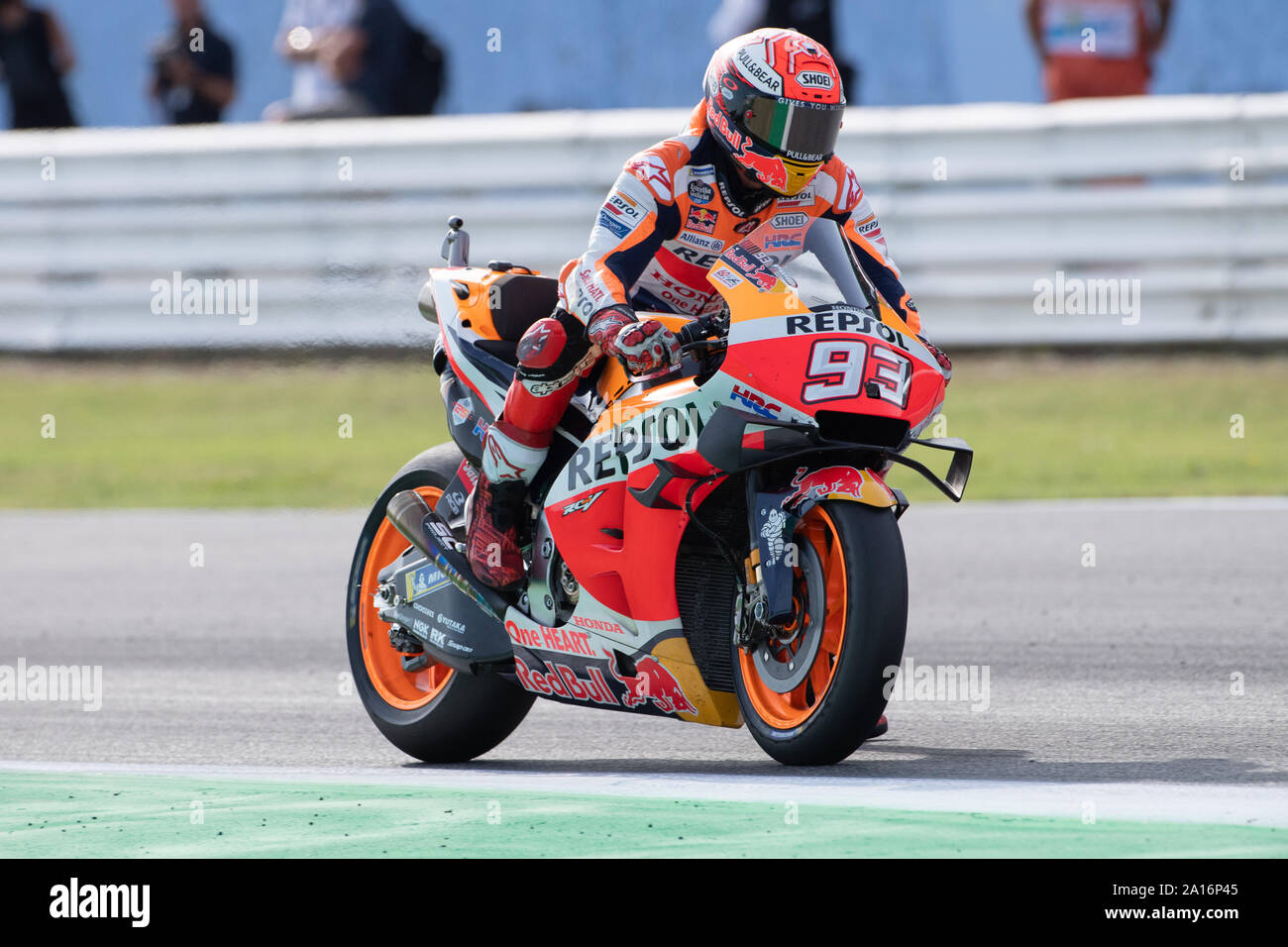 Marc Marquez, Spanish rider and MotoGP World Champion with number 93 for Repsol Honda Team (Photo by Lorenzo Di Cola / Pacific Press Stock Photo