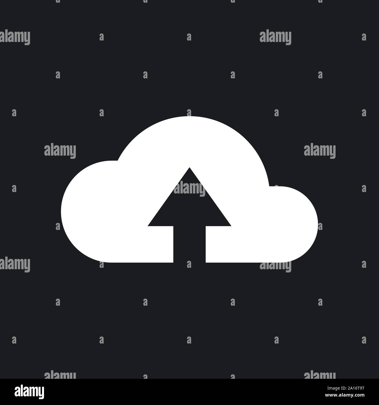 Cloud icon, outline and solid vector illustration Stock Vector Image ...