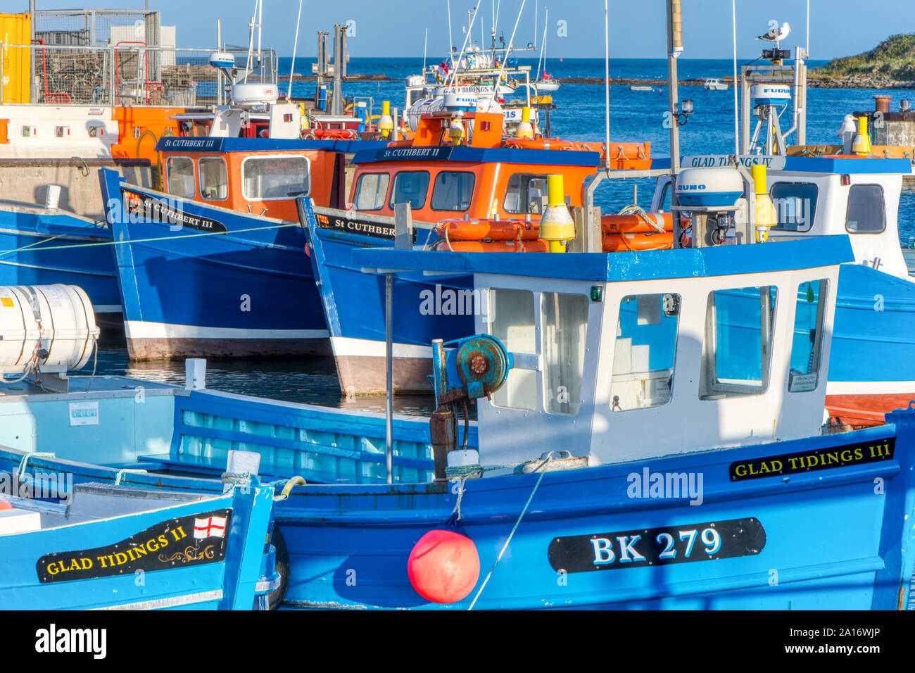 Harbour port small fishing boats hi-res stock photography and images ...
