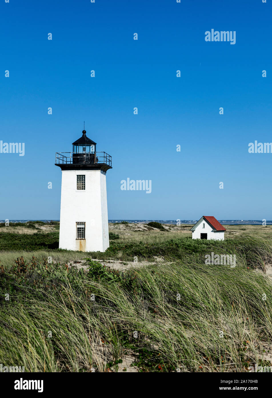 Wood End Lighthouse, Provincetown, Cape Cod, Massachusetts, USA Stock