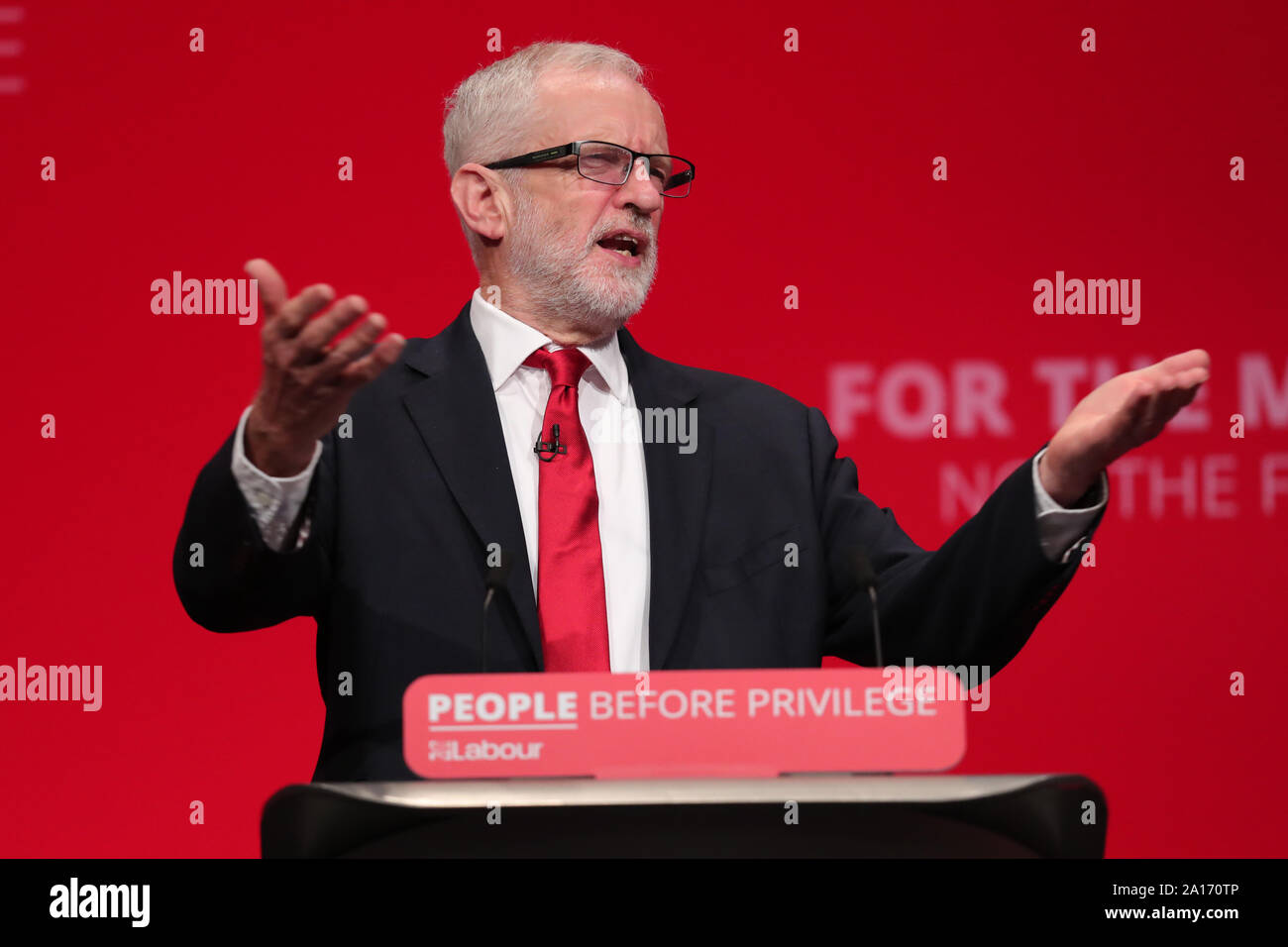 JEREMY CORBYN, 2019 Stock Photo