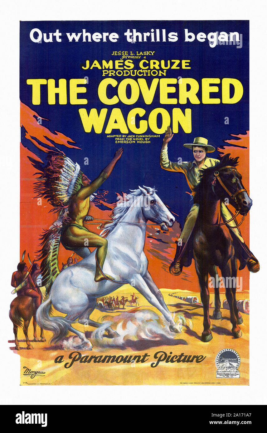 The covered wagon 1923 Cut Out Stock Images & Pictures Alamy