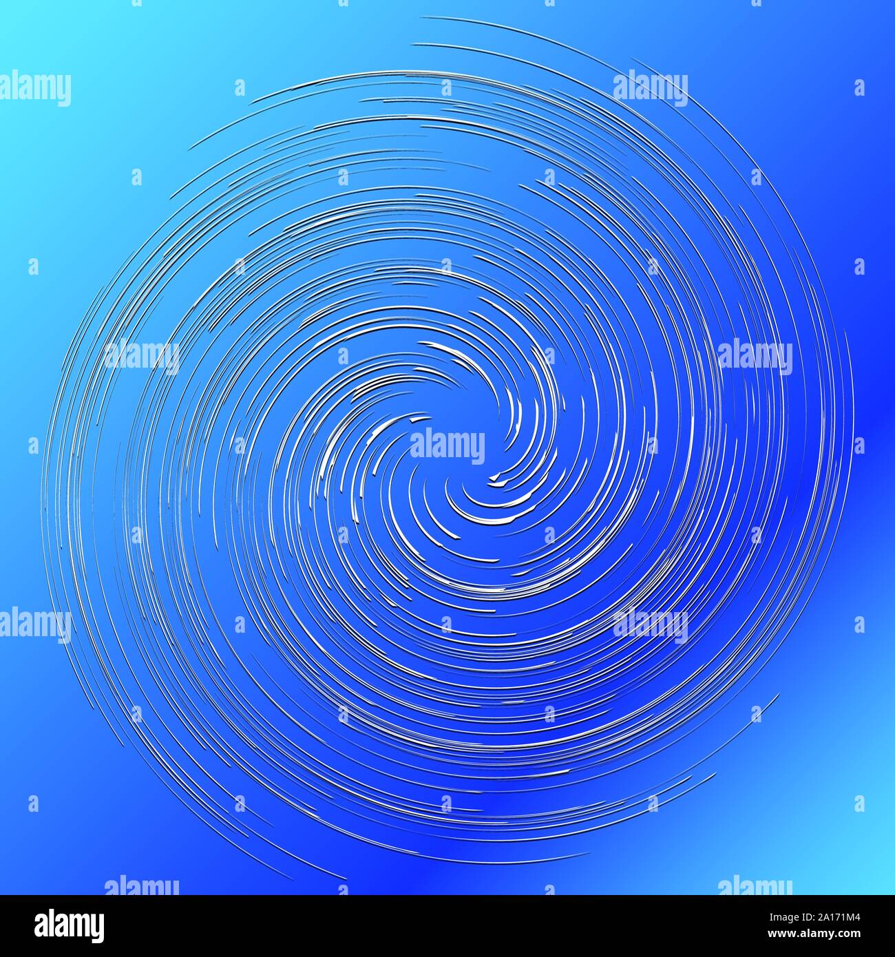 Abstract spiral, twist. Radial swirl, twirl wavy, curvy lines element ...