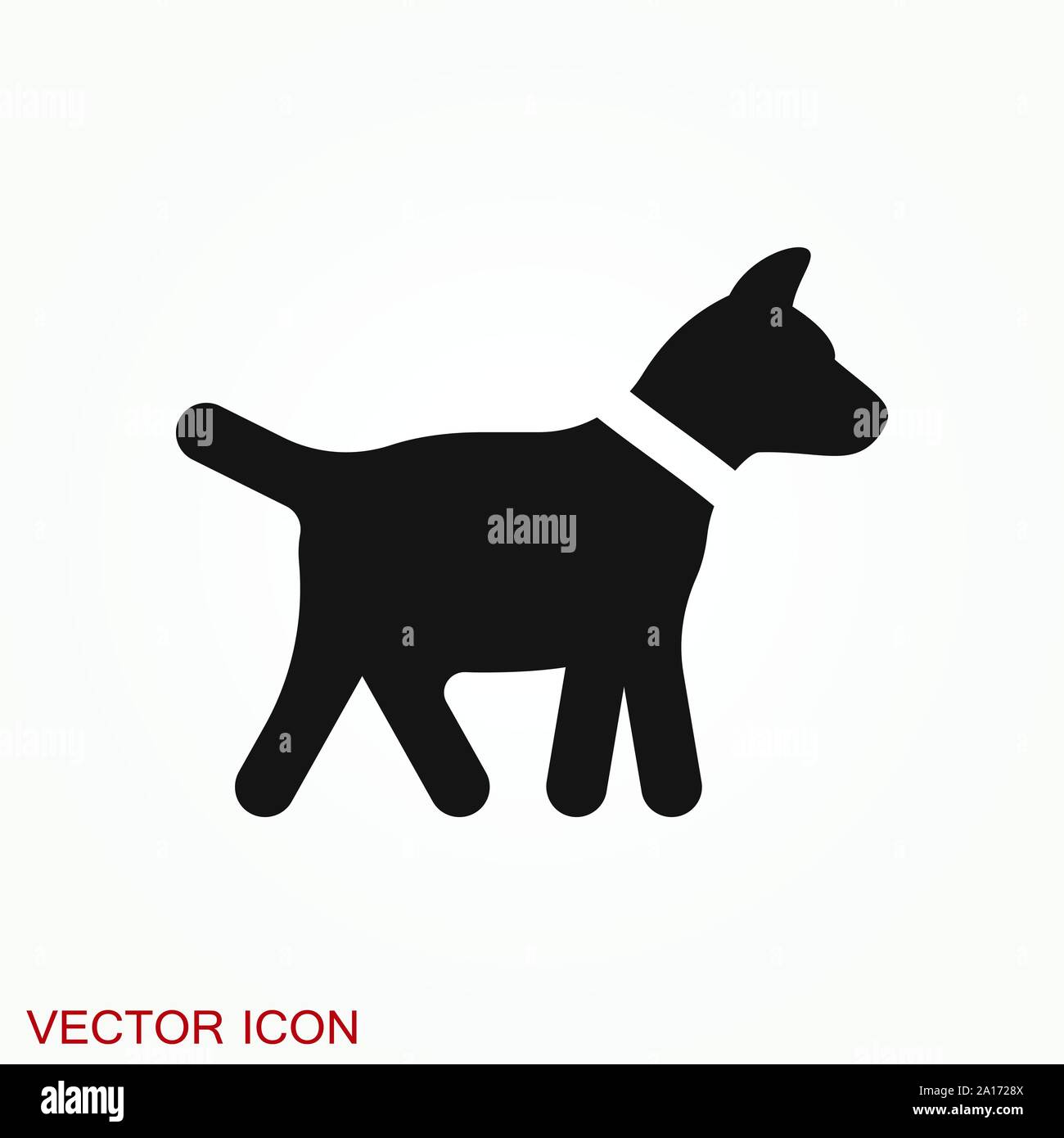 Dog icon. Vector element for your design Stock Vector Image & Art - Alamy