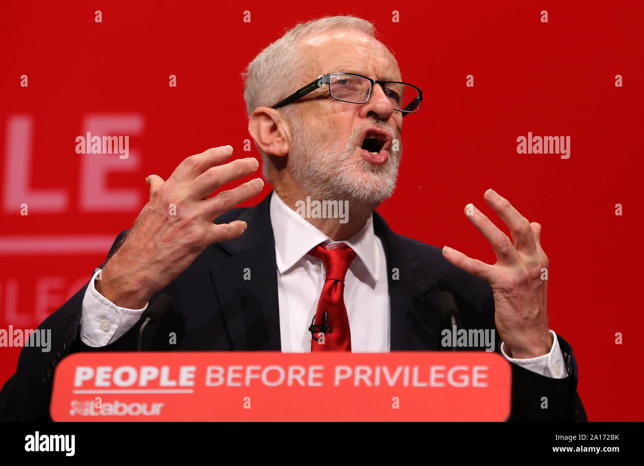 JEREMY CORBYN, 2019 Stock Photo