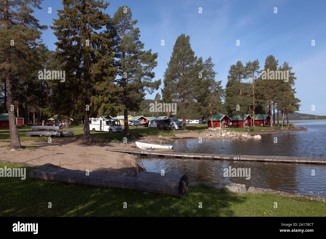 Gallo Sweden On August 24 2019 View Of Camp Viking From The