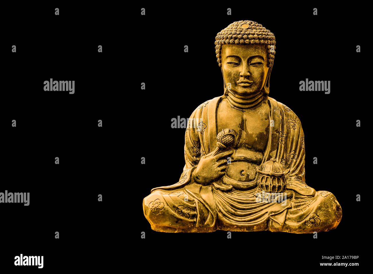 Golden gautama buddha hires stock photography and images Alamy