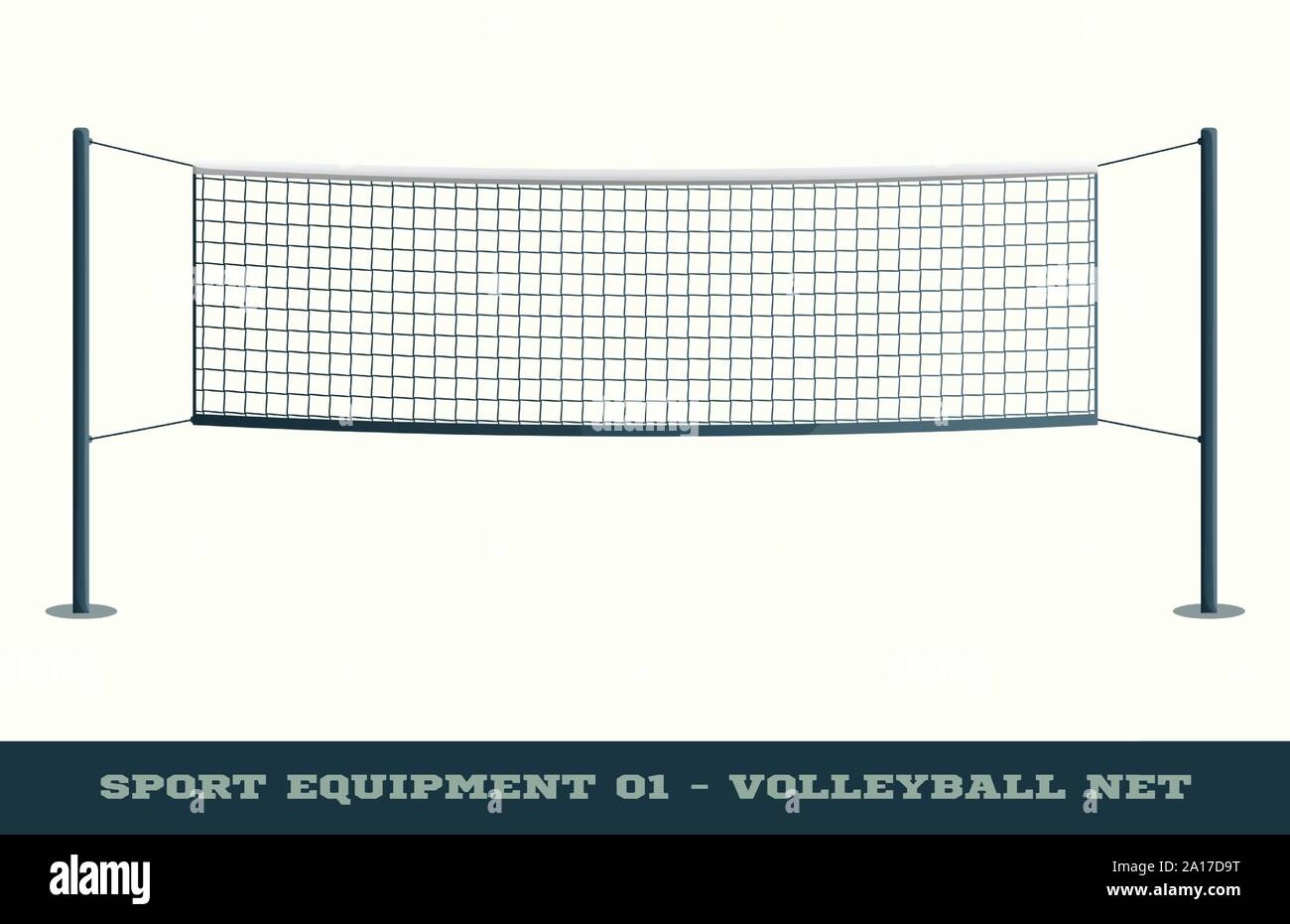 Realistic Volleyball Net for Sport Game, Activity Leisure Isolated on ...
