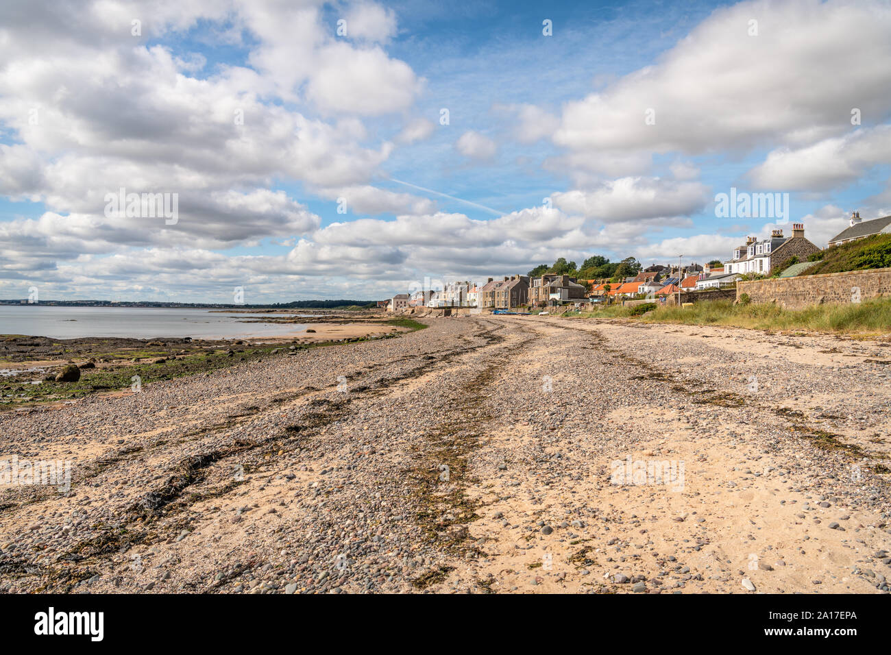 Beach and Seafront , Lower Largo, Fife, Scotland Stock Photo Alamy
