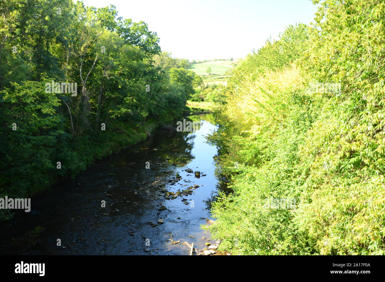 River Esk is a river in North Yorkshire Stock Photo Alamy