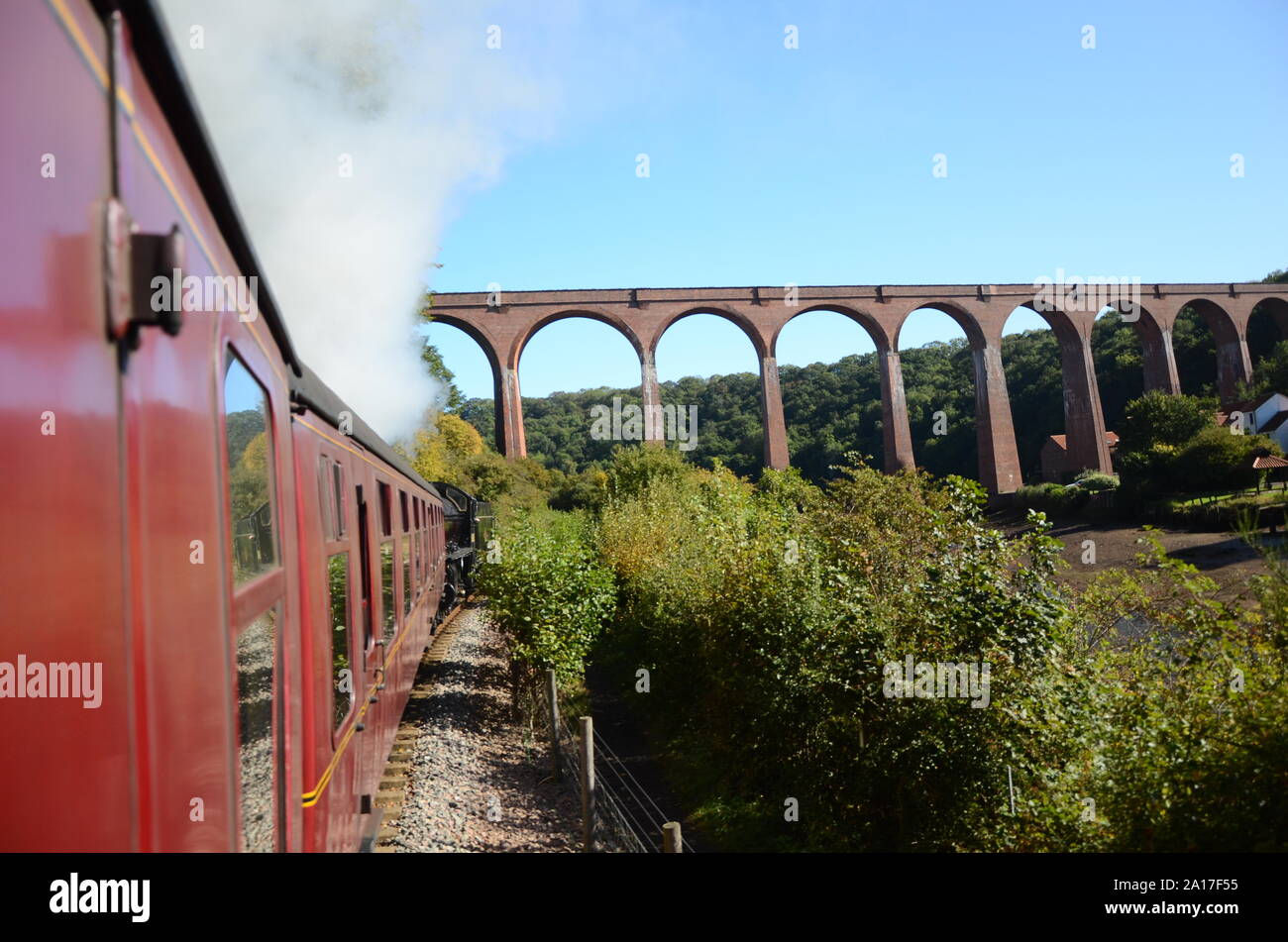 North Yorkshire Moors Railway Stock Photo