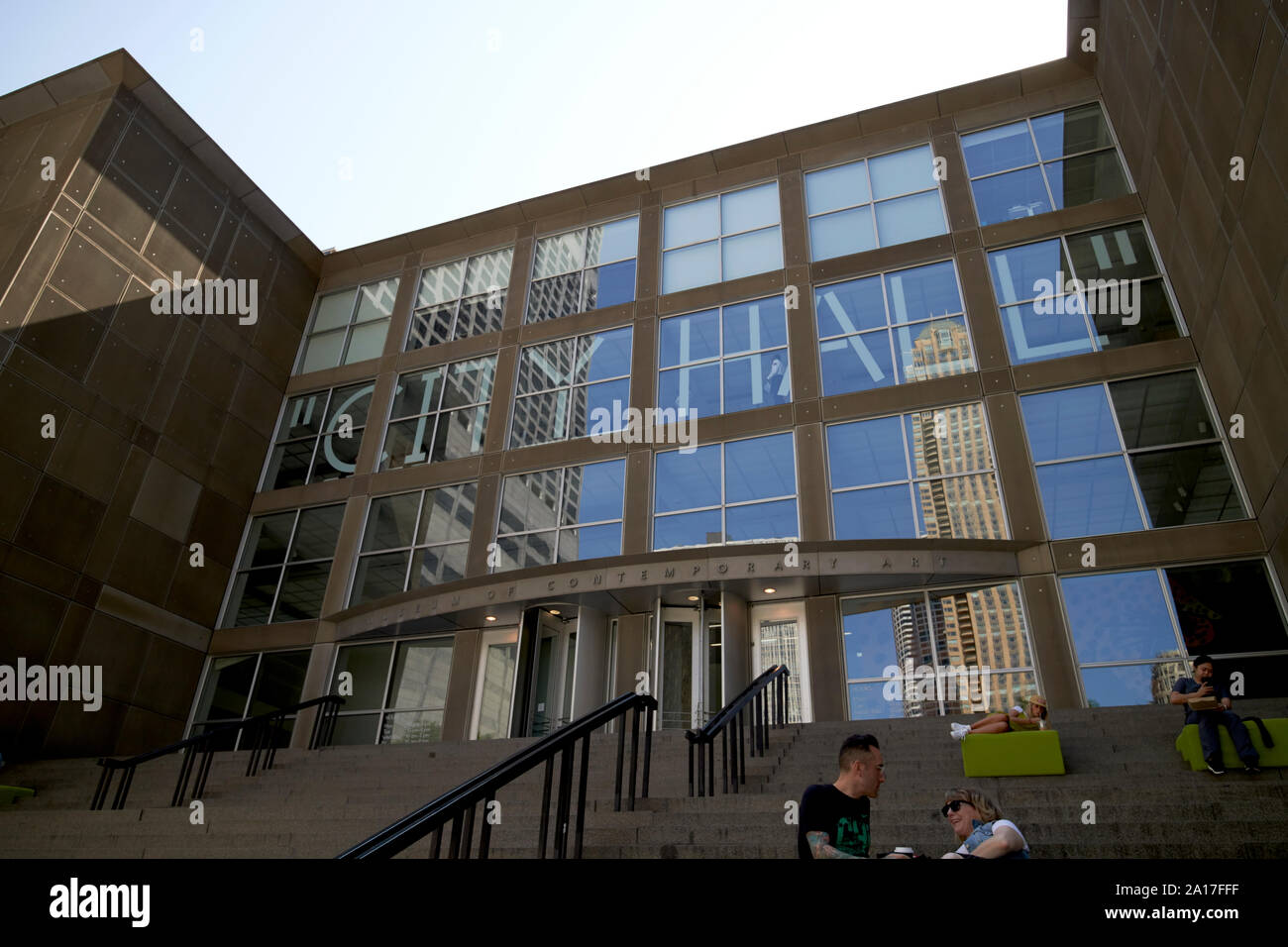 chicago museum of contemporary art chicago illinois united states of america Stock Photo