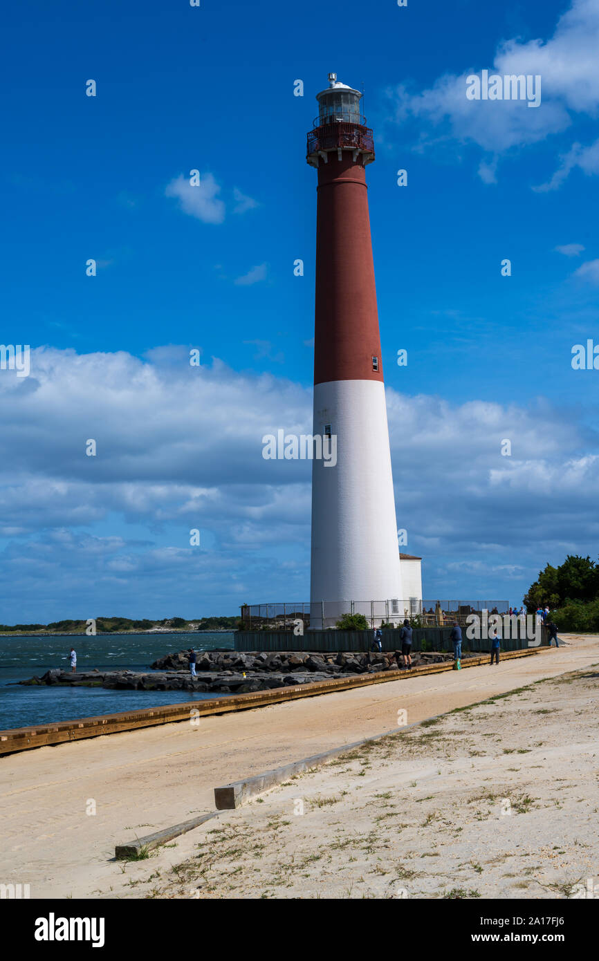 Barnegat Lighthouse State Park, NJ, USA September 13, 2019. A photo
