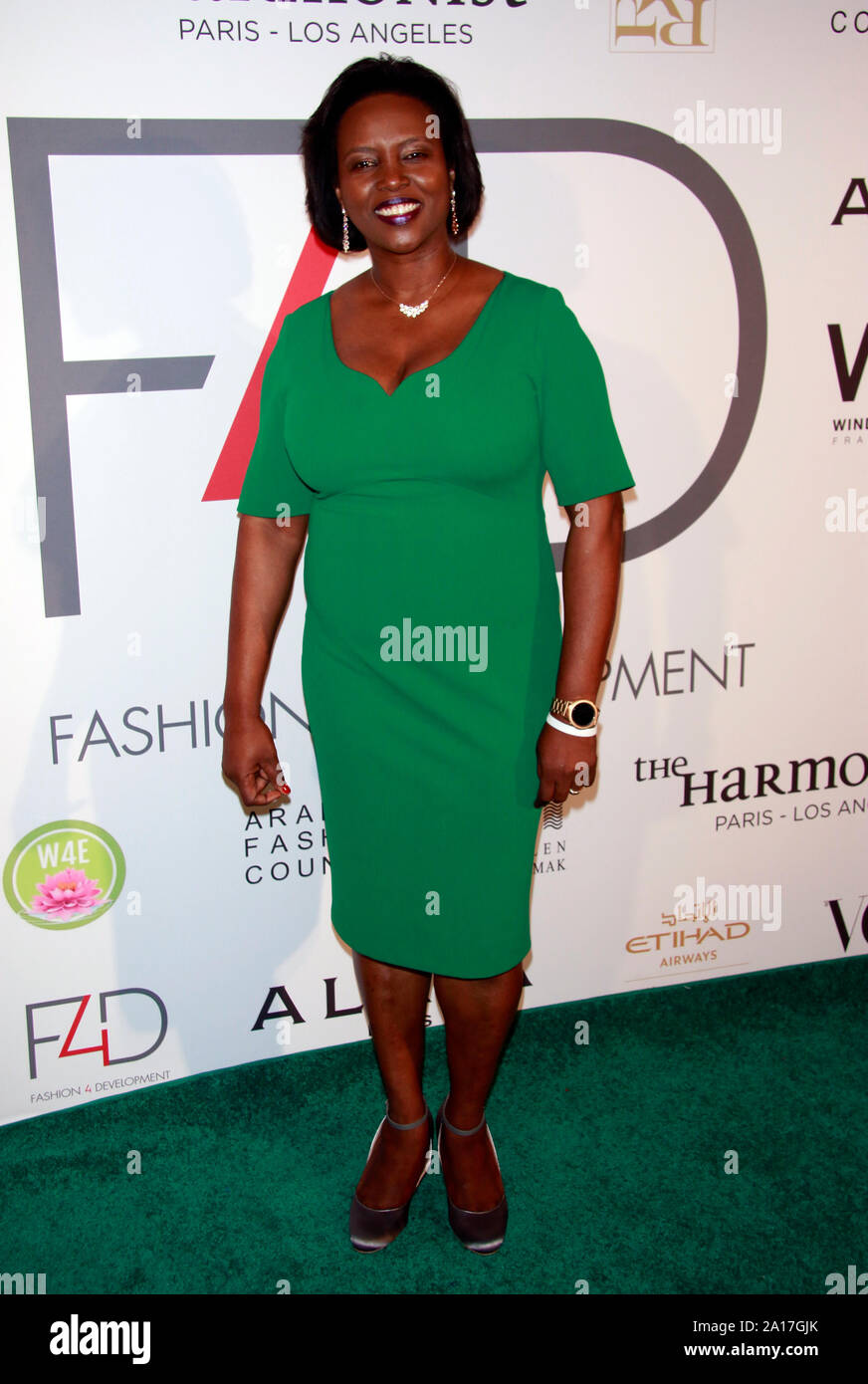 New York, NY, USA. 24th Sep, 2019. Martine Moise at Fashion 4 DevelopmentÕs 9th Annual First Ladies Luncheon at The Pierre Hotel in New York City on September 24, 2019. Credit: Diego Corredor/Media Punch/Alamy Live News Stock Photo