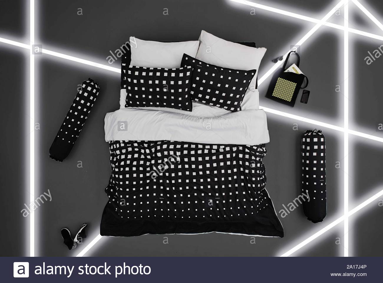 Futuristic House Interior Stock Photos Futuristic House