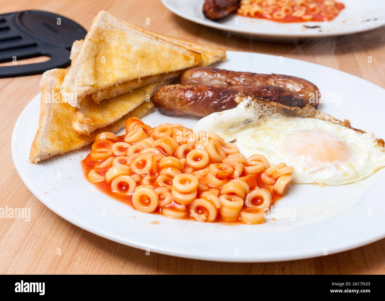Spaghetti hoops toast hires stock photography and images Alamy