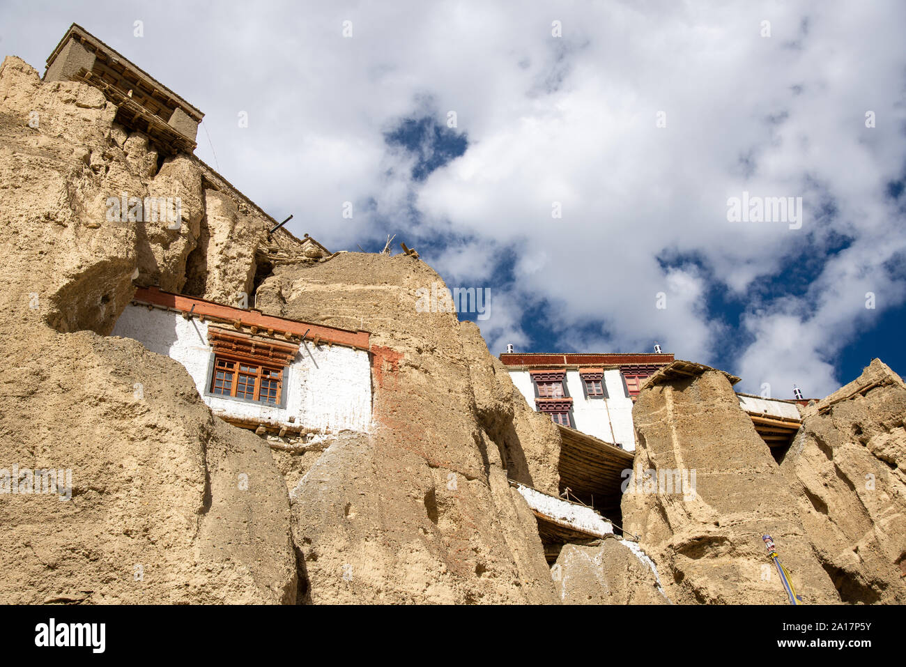 Lamayuru monastery in Ladakh, India Stock Photo