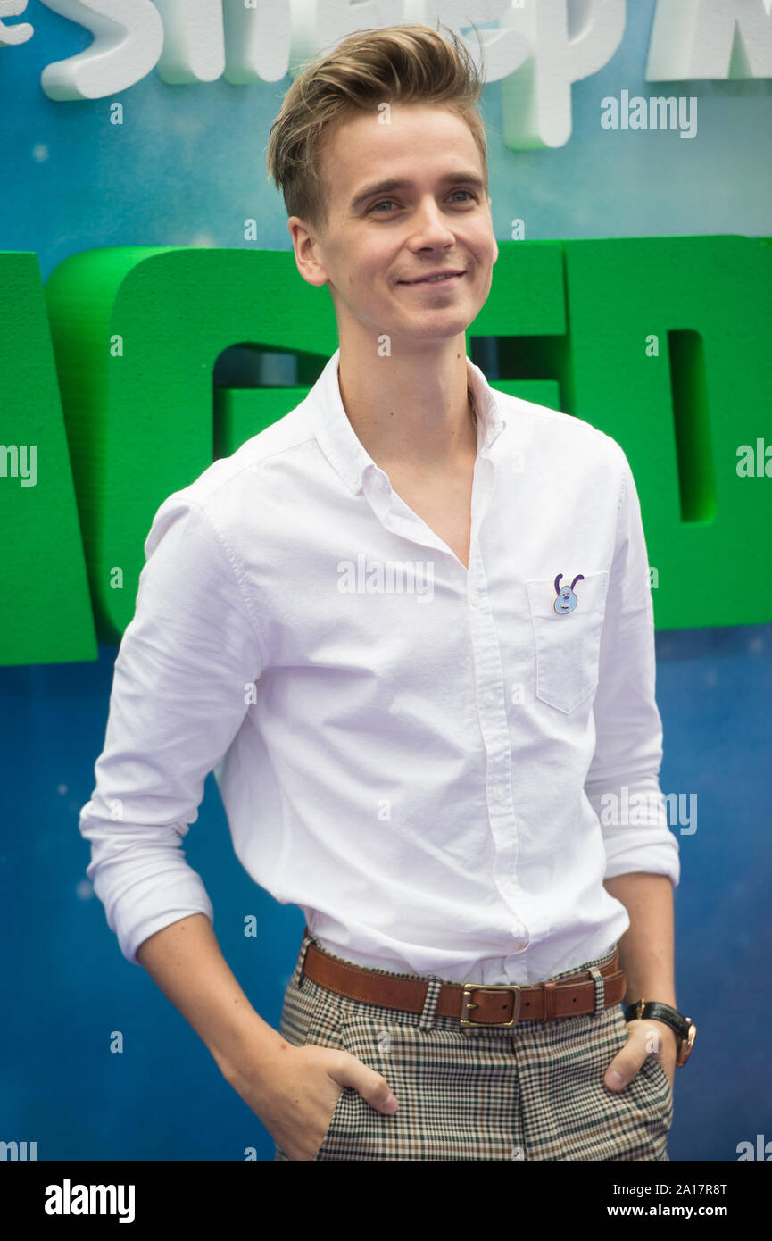 London.UK. Joe Sugg at the UK Premiere of 'Shaun The Sheep Movie ...
