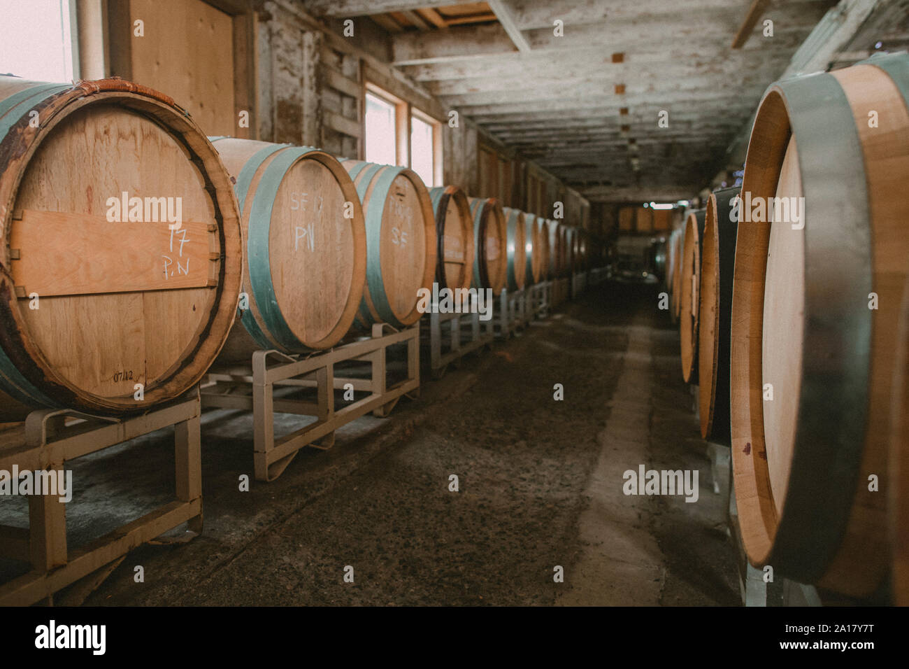 Wine tasting winery vineyard barn hires stock photography and images