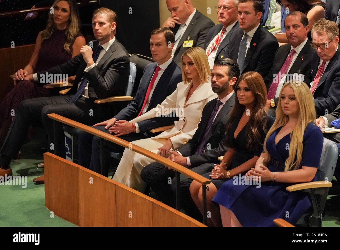 New York, NY, USA. 24th Sep, 2019. LARA TRUMP, ERIC TRUMP, JARED