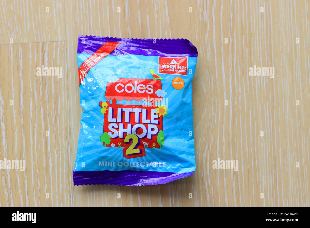 Coles Little Shop 2 Mini Collectables Stock Photo