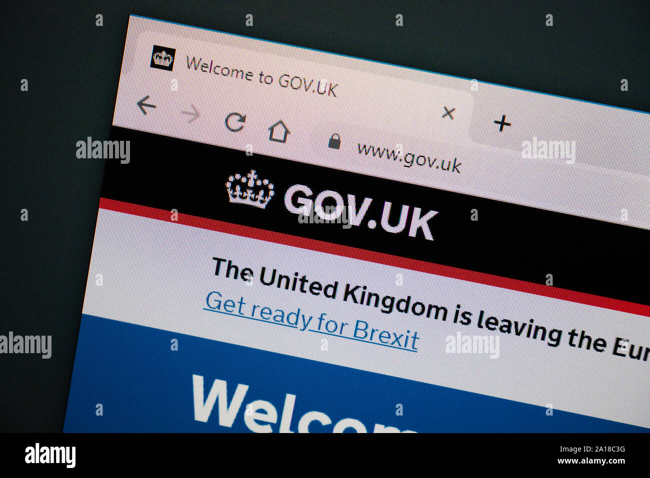 Uk government internet portal hi-res stock photography and images - Alamy