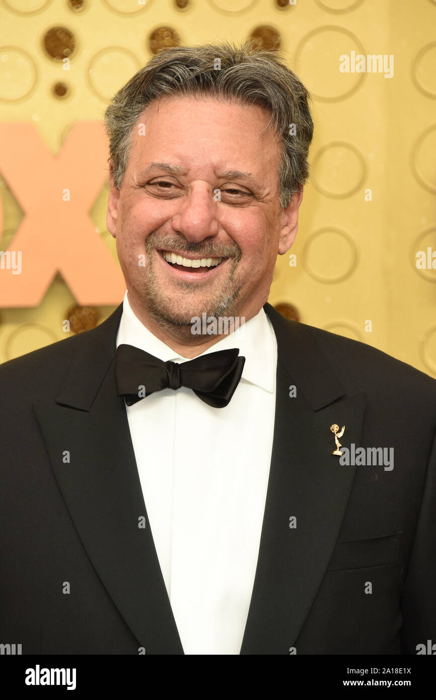 September 22, 2019, Los Angeles, CA, USA: LOS ANGELES - SEP 22:  Frank Shurma at the Primetime Emmy Awards - Arrivals at the Microsoft Theater on September 22, 2019 in Los Angeles, CA (Credit Image: © Kay Blake/ZUMA Wire) Stock Photo