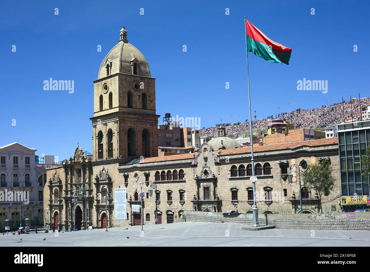 Basilica san francisco la paz hi-res stock photography and images - Alamy