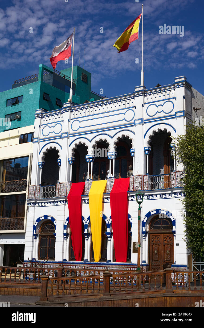 Chile Flag Chilean Banner On Stock Photos Chile Flag Chilean