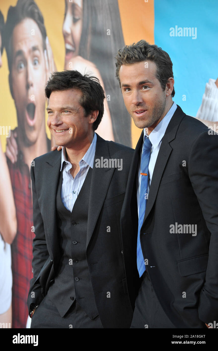 LOS ANGELES, CA. August 01, 2011: Jason Bateman & Ryan Reynolds at the