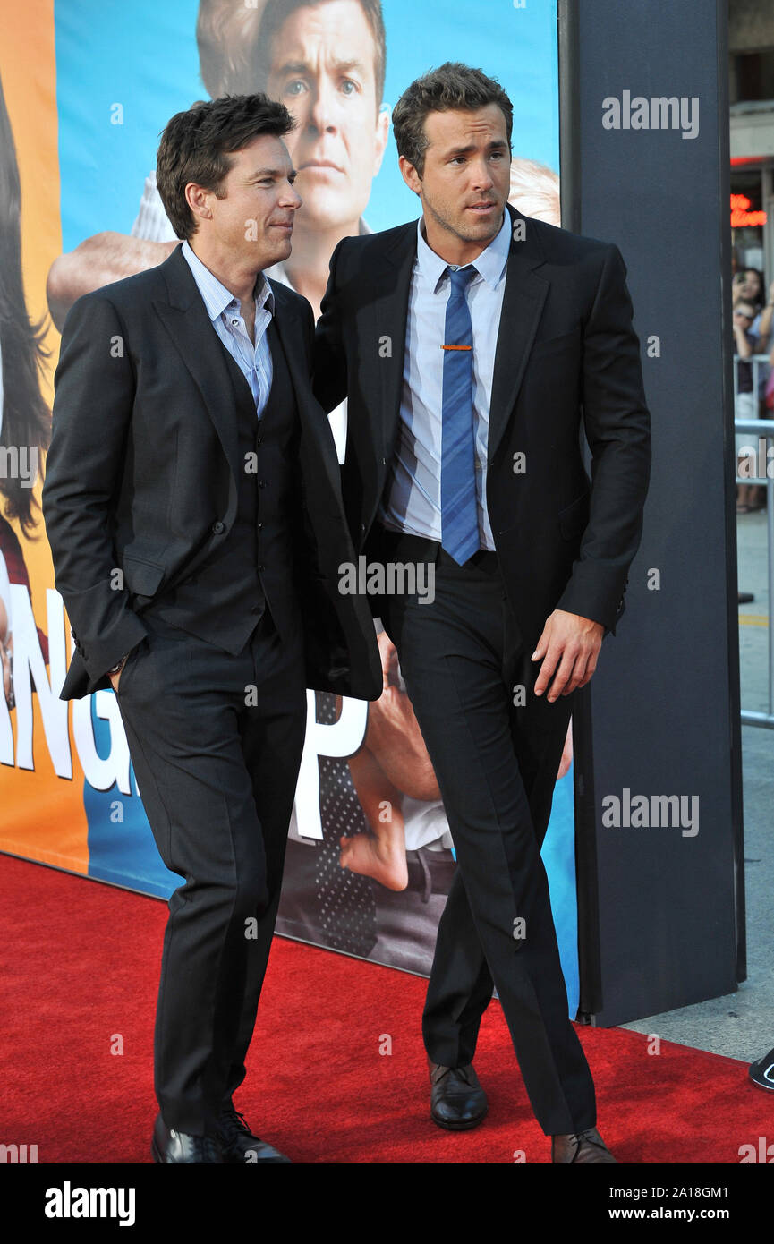 LOS ANGELES, CA. August 01, 2011: Jason Bateman & Ryan Reynolds at the