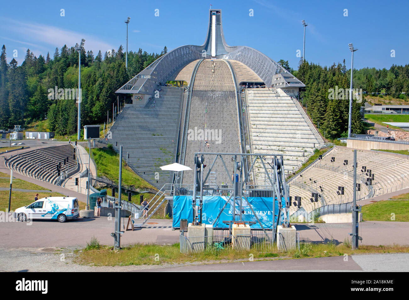 Holmenkollen Ski Jump In Oslo High Resolution Stock Photography And Images Alamy