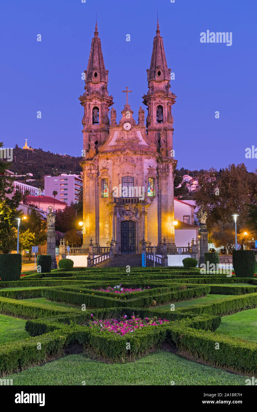 Igreja de Nossa Senhora da Consolação Guimarães Portugal Stock Photo