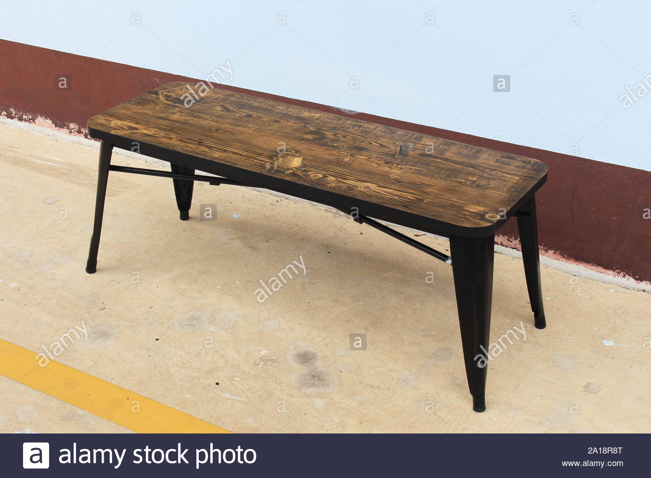 Urban Cafe Furniture Design With Different Laminated Top Patterns