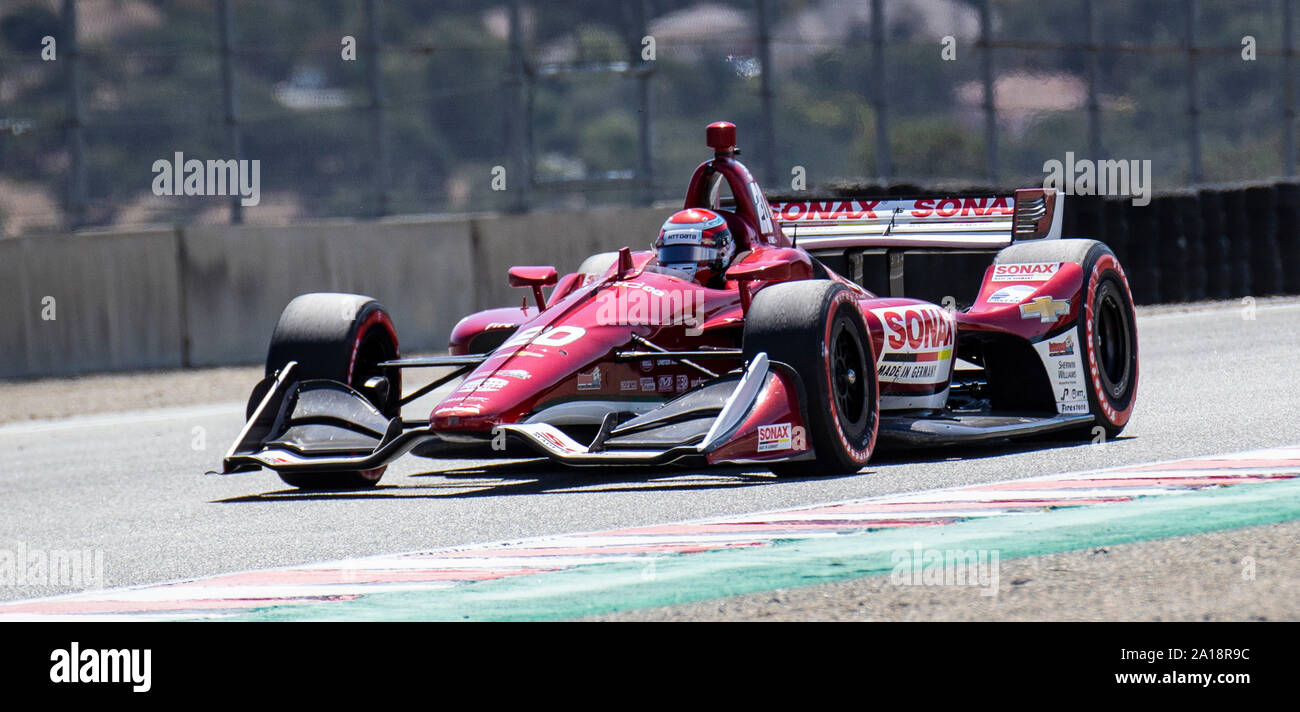 Monterey, CA, USA. 22nd Sep, 2019. A. Ed Carpenter Racing driver Ed ...