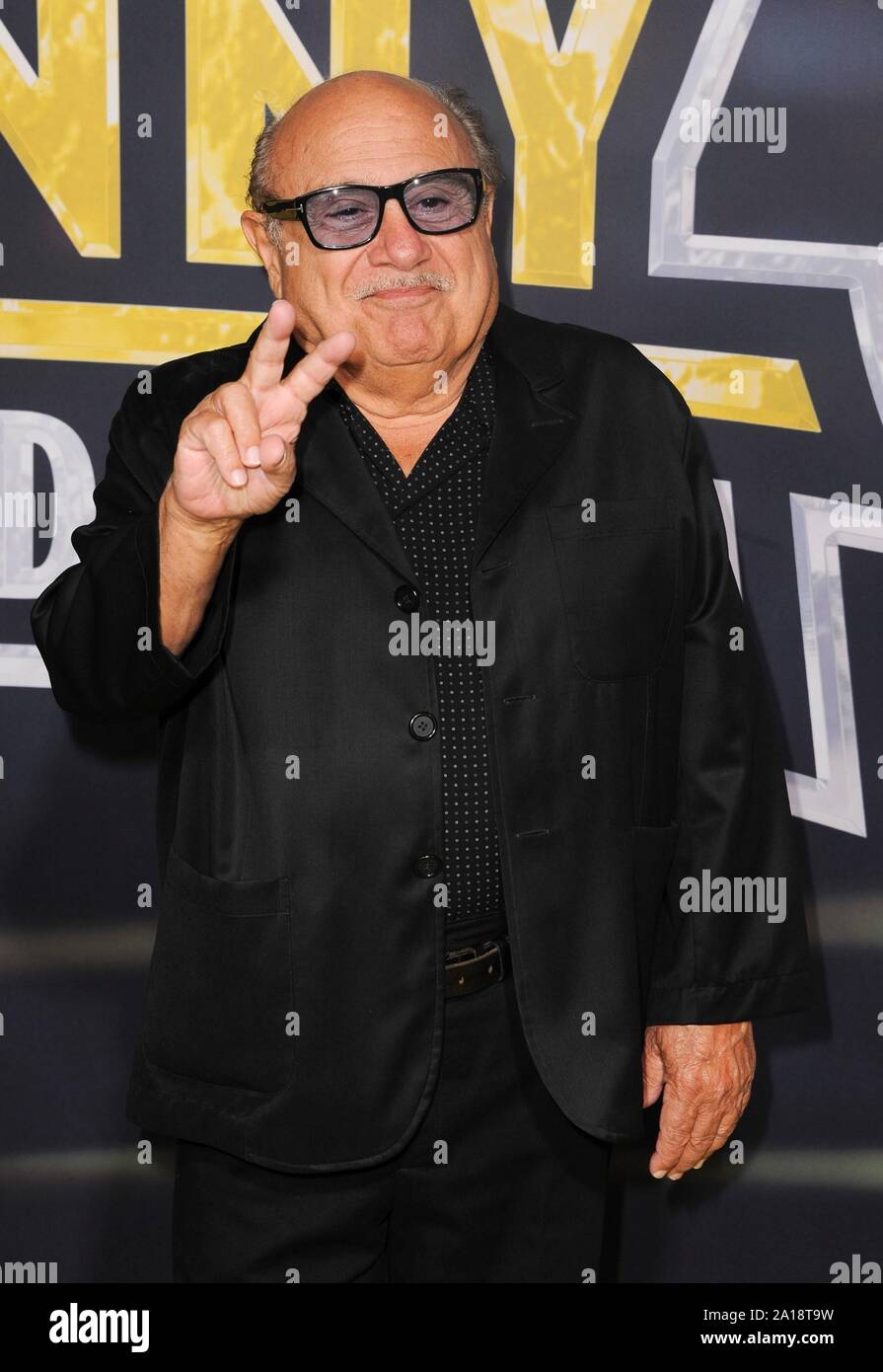 Los Angeles, CA. 24th Sep, 2019. Danny DeVito at arrivals for IT'S ALWAYS SUNNY IN PHILADELPHIA Season 14 Premiere, Mann's TLC Chinese Theatre IMAX, Los Angeles, CA September 24, 2019. Credit: Elizabeth Goodenough/Everett Collection/Alamy Live News Stock Photo