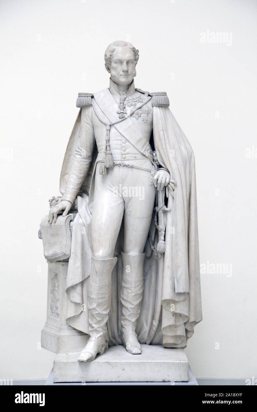 King Leopold 1 the first 1790-1865 by Guillaume Geefs.German prince who ...
