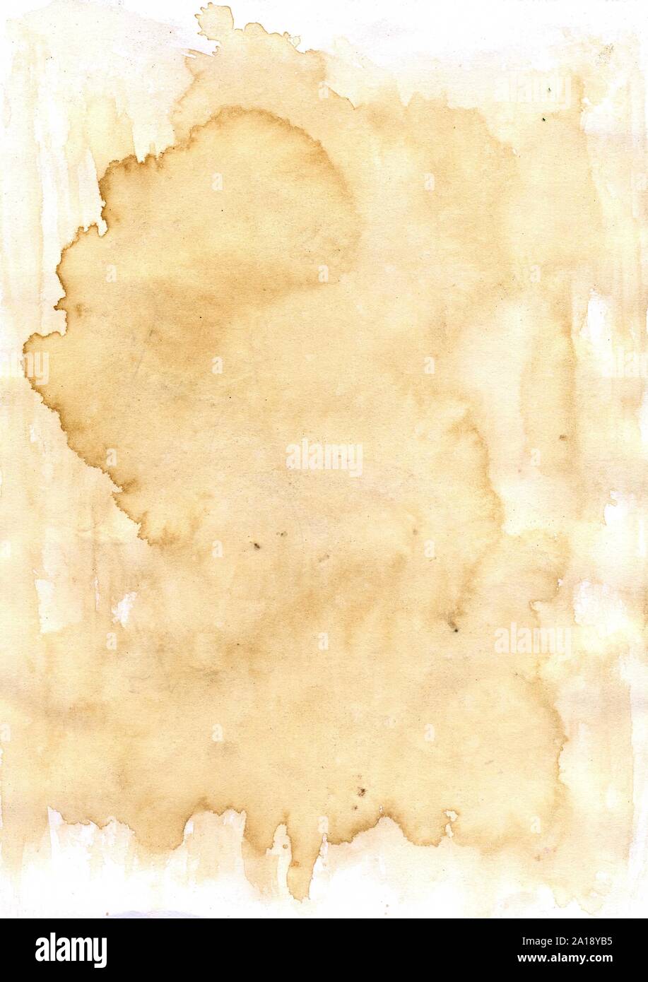 Grunge texture of dirty paper with coffee stains, highly detailed  background Stock Photo - Alamy
