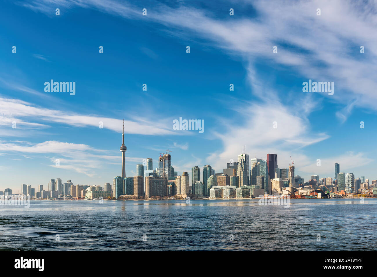 Toronto city skyline Stock Photo - Alamy