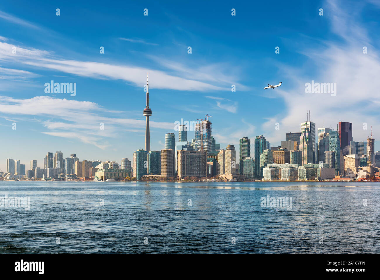 Toronto city skyline Stock Photo - Alamy