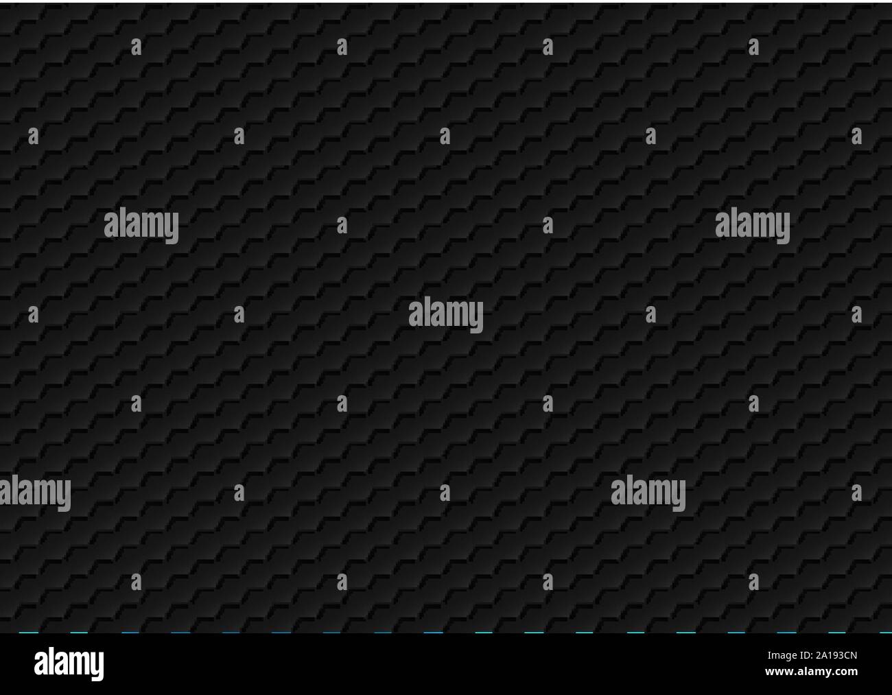 Abstract black hexagon pattern of futuristic texture with blue light ...