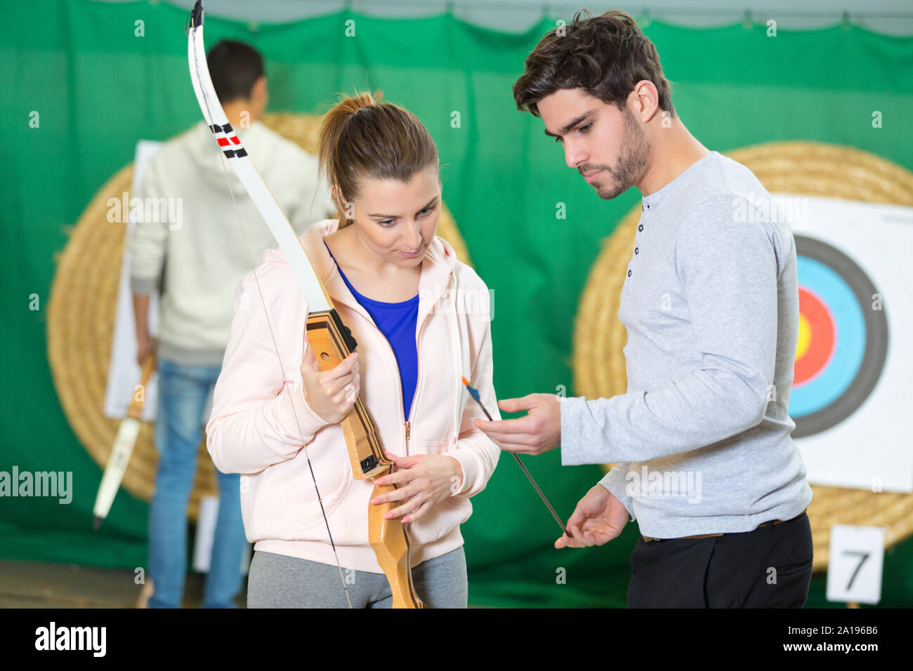 Archer woman club hi-res stock photography and images - Alamy