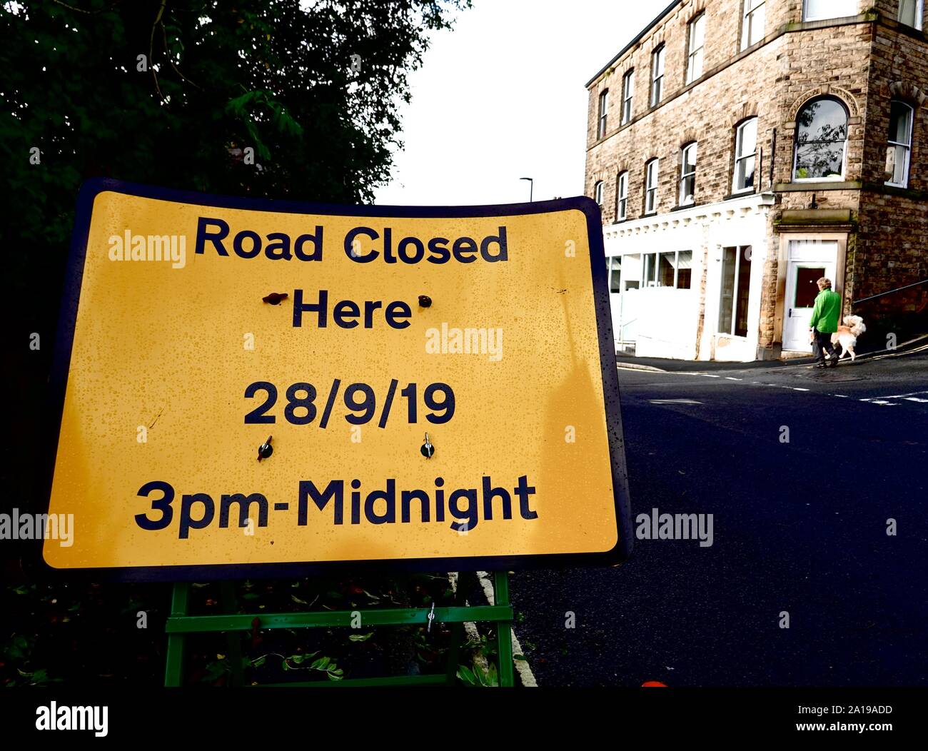 Road closure notice hires stock photography and images Alamy
