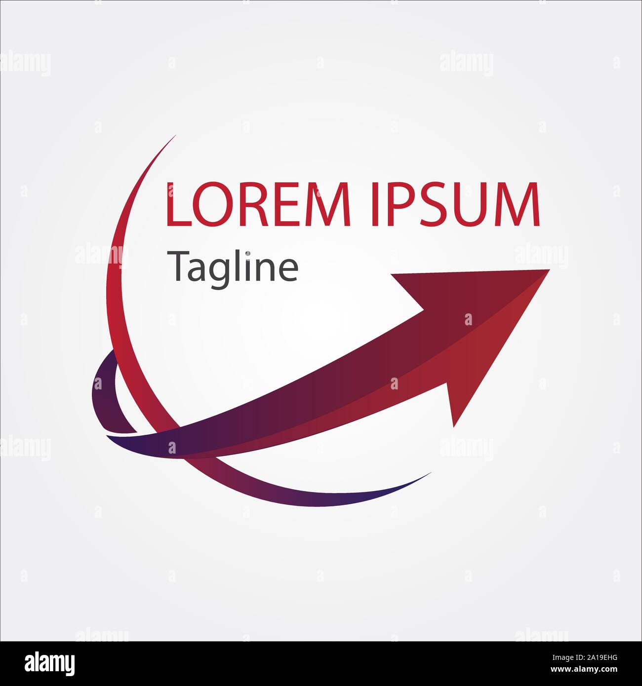 Arrow Point Logo Forward UP Logotype modern symbol icon template