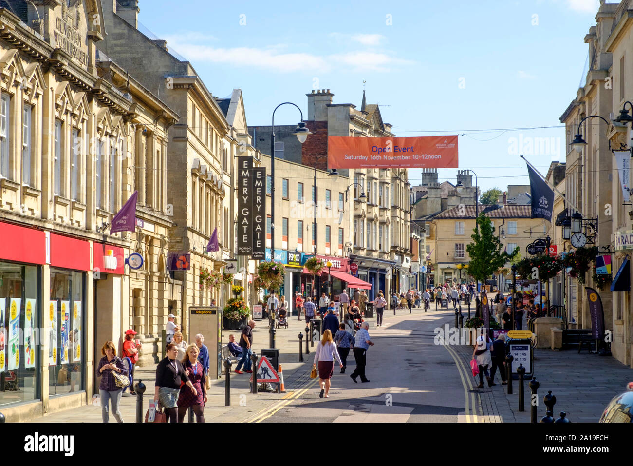 Town centre of chippenham hires stock photography and images Alamy