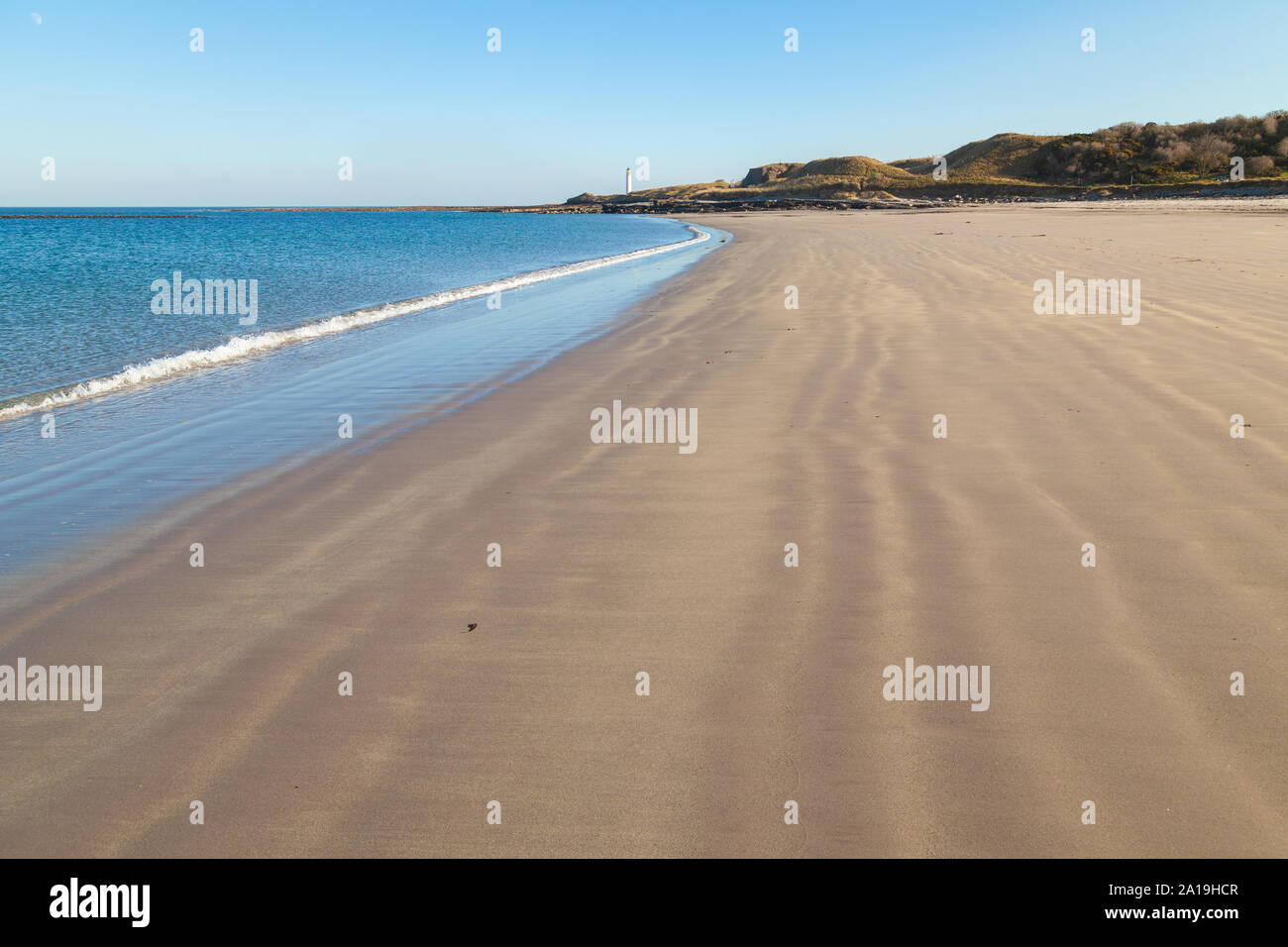 White Sands Beach near Dunbar, Scotland Stock Photo - Alamy