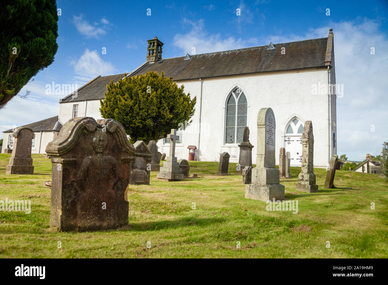 Fossoway Saint Serf's & Devonside Parish Church, Crook of Devon, Scotland Stock Photo